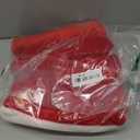 4PCS Christmas Chair Covers, Stretch Removable Washable Santa Claus Hat Dining Room Chair Slipcover - Red Xmas Chair Seat Protector Cover for Home,Ceremony, Banquet Indoor Decorations