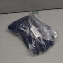 Betusline Women's High Waist Dress Pants Business Side Button Work Wide Leg Pants Straight Leg Trousers, Navy, X-Small