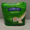 FitRight Adult Diapers, Extra+ Heavy Absorbency, XL (Waist Size 56in-64in), 20 Count, OptiFit Incontinence Briefs for Men and Women, Disposable, Moisture-Wicking, Leak Protection,