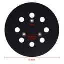 SAVITA 5 Inch 8 Hole Sander Pad Replacement Pad for D26451,151281-08, DW4388, 743081-8, 743051-7, Porter Cable - Fits DW421/K, DW423/K, BO5010, BO5030K, Porter Cable 390K 382 343