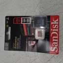 SanDisk 256GB Extreme microSDXC UHS-I Memory Card with Adapter - Up to 190MB/s, C10, U3, V30, 4K, 5K, A2, Micro SD Card - SDSQXAV-256G-GN6MA