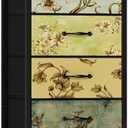 Furnulem Tall 6 Drawers Dresser, Vintage Storage Organizer Unit with Fabric Bins for Bedroom, Living Room, Closet, Nusery, Dorm, Entryway, Bedside Furniture, Sturdy Metal Frame, Wood Top (11.8"D x 15.8"W x 45.9"H (6 Drawers))