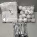 Mini Golf Club Ballpoint Pens Set 78 Pcs - Including 24 Golf Ballpoint Pens, 24 Golf Stress Ball, and 30 Organza Bags, Golf Club Props, Funny Golf-Themed Party Decorations, Sports Party Supplies