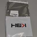 KBH Center Console Armrest Cover Replacement for Toyota Camry 2007 2008 2009 2010 2011, Vinyl Leather Arm Rest Covering Upholstery, Anti-Scratch, Gray (Leather Part Only)