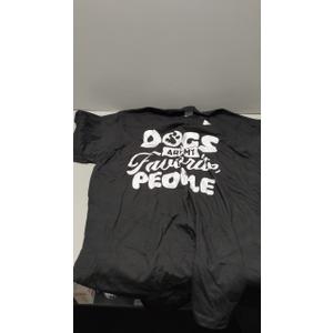 Dogs are my Favorite People T-Shirt, 2XL