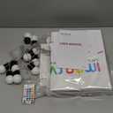 Imprsv 4FT Colorful Marquee Letters H, 18 Colors Large Light up Letters Alphabet Sign with Remote, Large Marry Me Sign, Birthday Party Decorations Anniversary Wedding Decoration