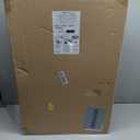 Amazon Basics 30" Hardside Large Checked Luggage, Hardshell Suitcase With Four Multi-directional Wheels, Expandable For Up to 15% More Space, Scratch-Resistant Shell, Black