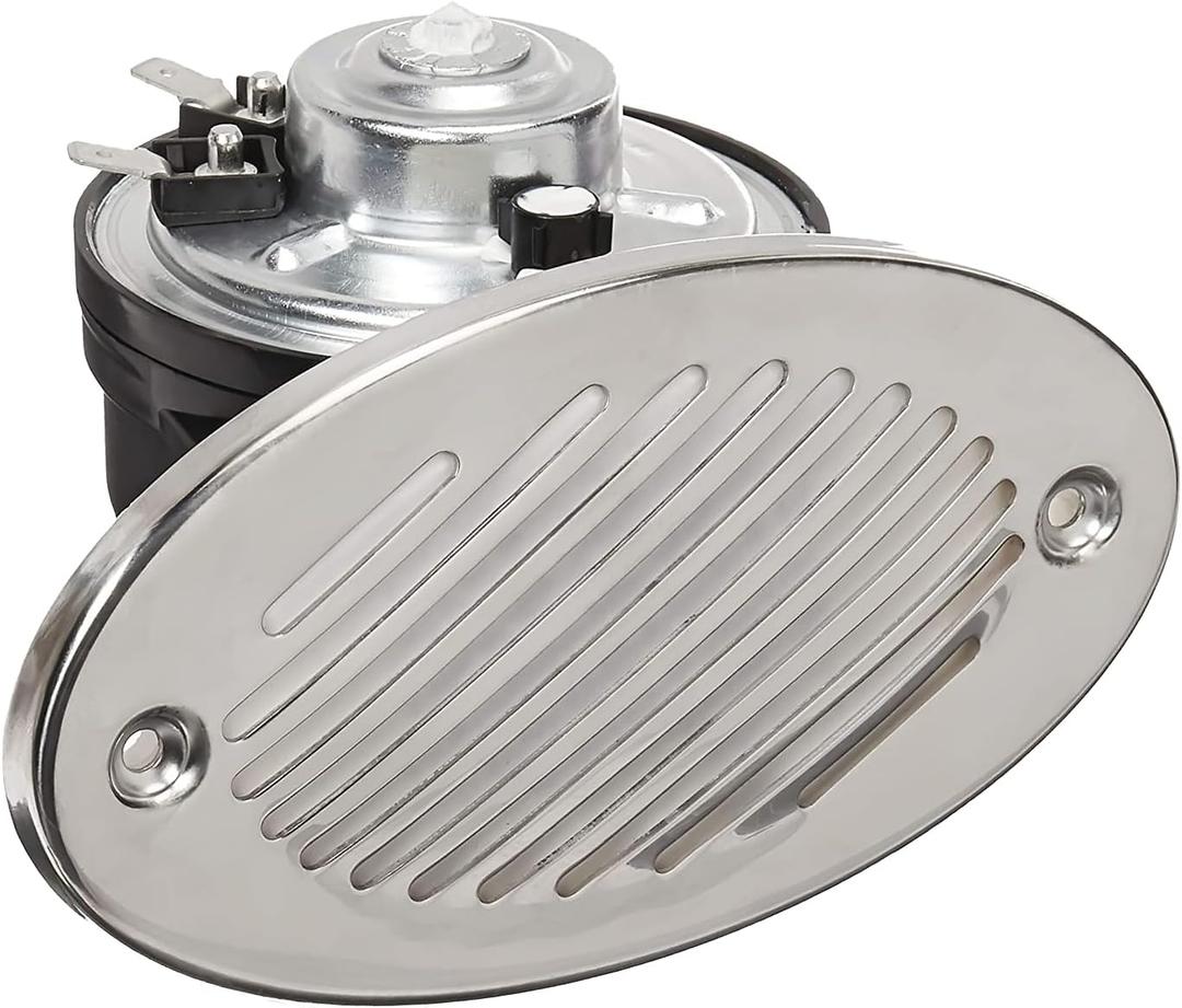 5190512 12V Hidden Flush Mount Marine Boat Horn 316 Stainless Steel