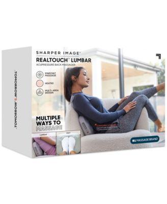 Sharper Image RealTouch Lumbar Acupressure Back Massager
