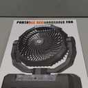 FRIZCOL 3-in-1 Camping Fan - Portable Fans Rechargeable - 24000mAh Battery Powered Fan with Light & Remote for Indoor, Outdoor, Tent, Travel, Fishing, Jobsite, Gifts for Men Dad Him - Green