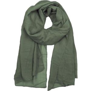 woogwin Women's Cotton Scarves Lady Light Soft Fashion Solid Scarf Wrap Shawl , One Size