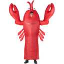 Giant Inflatable Lobster Costume Adult Sea Animal Blow Up Fancy Dress, One Size