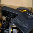 ELENKER Steerable Knee Scooter, Foldable Knee Walker with Basket Dual Braking System, Knee Scooters for or Angle and Injured Foot Broken Black