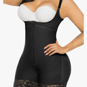 YIANNA Fajas Colombianas Shapewear for Women Postpartum Tummy Control Body Shaper Butt Lifter Bodysuit, Size S