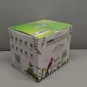 Smart Bird Feeder with Camera - 2K HD Live View, AI Identification & Instant Alerts, Weatherproof for Outdoors, 2.4GHz WiFi Solar Powered Smart Feeder for Bird Lovers