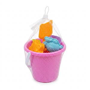 Bring on The Sun Pink Beach Pail Set
