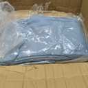 Amazon Basics Twin/Twin XL Comforter Bedding Set with Printed Sheets, 5-Piece, Gray Leaf, Lightweight Microfiber Bed-in-a-Bag, Machine Washable