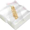 RONSBILL 400PCS 2x4 Inches 3.2Mil Small Clear Self Sealing Cellophane Bags Mini Jewelry Bags Self Adhesive Resealable Cellophane Bag for Packaging Jewelry Party Favors Candy Thick