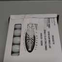 25 Foot C9 White Ceramic Christmas String Light Set - Outdoor Roofline Light String - Opaque Bulbs - Green Wire