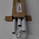 ALLZONE Shower Curtain Rod Tension No Drill, 42-83 Inches,Heavy Duty Tension Curtain Rod, Rustproof Shower Rods for Bathroom, Adjustable Spring Tension Rods for Windows,White