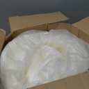 Pack and Play Mattress (38"x26"x1.5'') Certified, Hypoallergenic Dual-Sided Portable Crib Mattress Pad for Play Pen, Babies Toddlers, Soft, Waterproof, Machine Washable Cover, Standard Size (White)