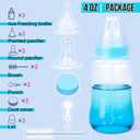 ASEVAT 4 oz 3PackPet Feeding Bottle, Anti-Choking Puppy Feeder Design,with 3pcs Replaceable and Reusable Silicone Nipples for Feeding Puppies, Kittens, Small Animals
