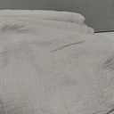 LUTBM Queen Sheet Set 100% Cotton Bed Sheets Gauze 4 Pcs Grey Muslin Sheets Set 16" Deep Pocket Sheet & Pillowcase Sets Breathable Boho Queen Soft Bedding Sets for All Season