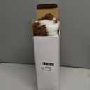 Woaboy Pack of 2 Luxury Faux Fur Throw Pillow Covers Cowhide Decorative Soft Fluffy Plush Couch Throws Brindle Cushion Covers for Couch Living Room Sofa Bedroom 20x20 Inch,Coffee