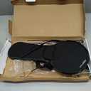 LL-COEUR Memory Foam Arm Support Wrist Rest for Table and Chair, Ergonomic Armrest Desk Extender, Multifunctional Computer Mouse Pad (Black)