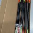 18Pcs 20 Inch Crossbow Bolt Hunting Carbon Arrows, 22 inch