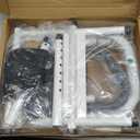 Bed Rails for Elderly Adults Seniors Adjustable Height Foldable Safety Rail with 400 Lbs Capacity Non-Slip Handle, Night Light, Fall Prevention Grab Bar for King Queen Full Twin Beds White