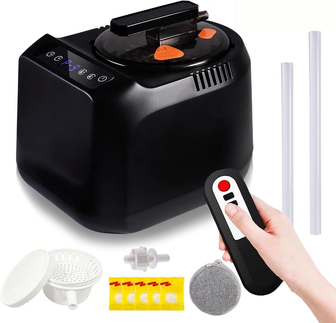 Portable Sauna Steamer Machine with Remote Control, 4L 1600W Upgrated Steam Generator for Sauna, 9 Levels, 120 MIN Timer, for Home Spa Sauna Accessories.