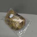 CJL HAIR Large Messy Bun Hair Piece Wavy Curly Scrunchies Synthetic Chignon Ponytail Hair Extensions Thick Updo Hairpieces for Women Dirty Blonde