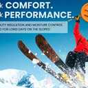 Heat Logic Thermal Winter Gloves, Touchscreen Compatible with Fleece Lining For Cold Weather, Water-Resistant Hiking Gloves (Small-Medium)