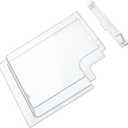4701-00 RV Screen Door Slider Panel, RV Screen Door Slider Panel Replacement, 4700-00 Stopper and RV Screen Door Parts, for Dexter RH Series 5050 Radius Corner Upgraded Screen Door