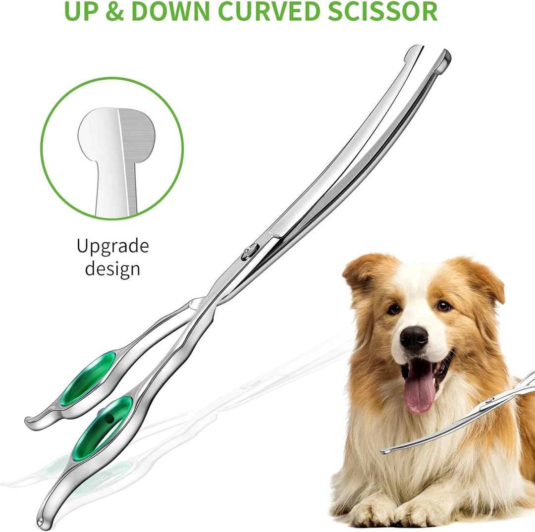 LovinPet Professional 6 in 1 Germany Stainless Steel Dog Grooming Scissors Kit