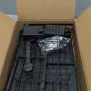 Large Dish Drying Rack for Kitchen Counter, 2 Tiers Dish Drainer Organizer with Utensil Holder/Hooks and Drainboard, Stainless Steel Kitchen Organizers and Storage for Dishes, Bowls, Cutlery (Blk02)