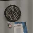 High Pressure Shower Head - Anti-Clogging Silicone Nozzles - 2.5 GPM Removable Restrictor - Easy to Clean Adjustable Replacement - easy to install with Plumbers Tape - 6 inch - Classic Chrome Finish