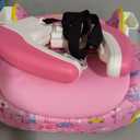 Graco TurboBooster 2.0 Backless Booster Car Seat, Barbie, Travel Booster Seat for Children Ages 4-10, Weight 40-100 Pounds and Height up to 57 Inches
