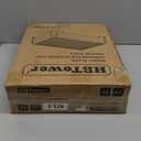 HBTower Mobility Step Stool for Adults & Seniors - Non-Slip Platform Indoor and Outdoor, Portable Riser, Safety Step for Car, Bedside, Office, Shower, Stairs - Black