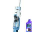Shark WD201 HydroVac Cordless Pro XL 3-in-1 Vacuum, Mop & Self-Cleaning System with Antimicrobial Brushroll* & Solution for Multi-Surface, Hardwood, Tile, Marble & Area Rugs, Pure Water (Blue)