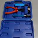 Fuel Injector Seal Install and Removal Tool Kit compatible with BMW N13 N14 N18 N20 N26 N43 N53 N54 N55 N63 N74 S55 S63 (8pc Blue)