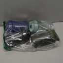 Smartshake Lite 4-Pack Protein Shaker Bottle 400 ml | 13.5 oz - Leakproof Screw-on Lid - BPA Free  Unisex - Mist Grey, Army Green, Black, Navy Blue | 4-Pack, Leakproof, Screw-on Lid, BPA Free, Unisex