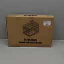 BestPet | Dog Crate | 18" | Black | Foldable Metal Kennel with Single Doors, Secure Slide-Bolt Latches, Leakproof Tray | Portable Dog Cage for Small Breeds | for Travel, Indoor & Outdoor Use