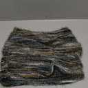 MakeMeChic Women's Brown Mini Skirts Winter Fuzzy Fur Bodycon Skirt Y2K Christmas Outfits Cowgirl Chic (Medium, Olive Green)