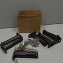 Replacement Bed Slats Support Leg Kit, Adjustable Height 6.5-11 Inch, Clamp-On No-Drill Installation, Rigid Plastic Support Legs with Wider Base for Queen King Beds/Slats/Furniture, 6 Pack