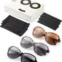 JOLISU 3 Pack Reading Sunglasses for Women, Sun Readers Glasses Spring Hinge Outdoor Sunglasses With UV400 Protection