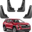 Car Mud Flaps Splash Guards Mudflaps for Chevrolet Chevy Equinox 2025 2026 (NOT Fit Equinox EV) Auto Exterior Accessories Tire Mudguards Wheel Inner Fender Liner Guard Flap Fenders Accessory