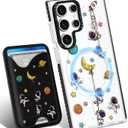 Toycamp for Samsung Galaxy S24 Ultra Case - Compatible with Magsafe Credit Card Holder Wallet Magnetic Cute Women Teen Girls Kawaii Girly Unique Man Boys Design Phone Cover ffor Galaxy S24 Ultra