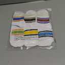 6 Pairs Toddler Grip Socks with Stripe Heart Age 1-5 Years | Soft combed cotton, Stretchy Cuff, Seamless Socks for Boys Girls Back to School